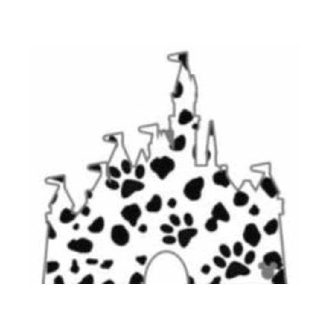 101 Dalmatians Castles pin