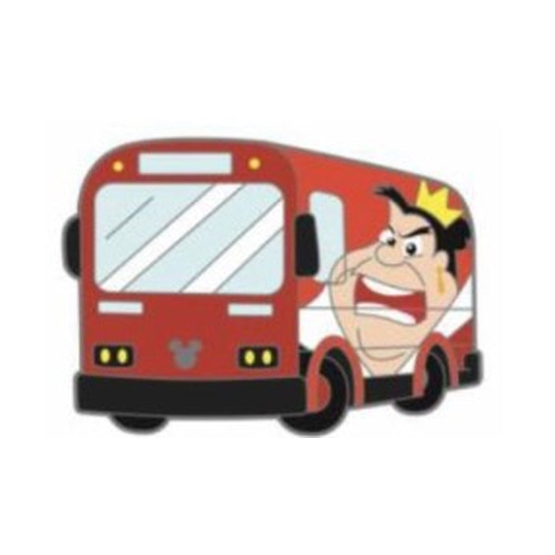 Queen of Hearts Chaser Disney Buses pin