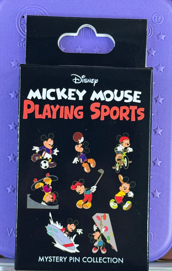 DEC Mickey Mouse Playing Sports - Mystery Pin Box
