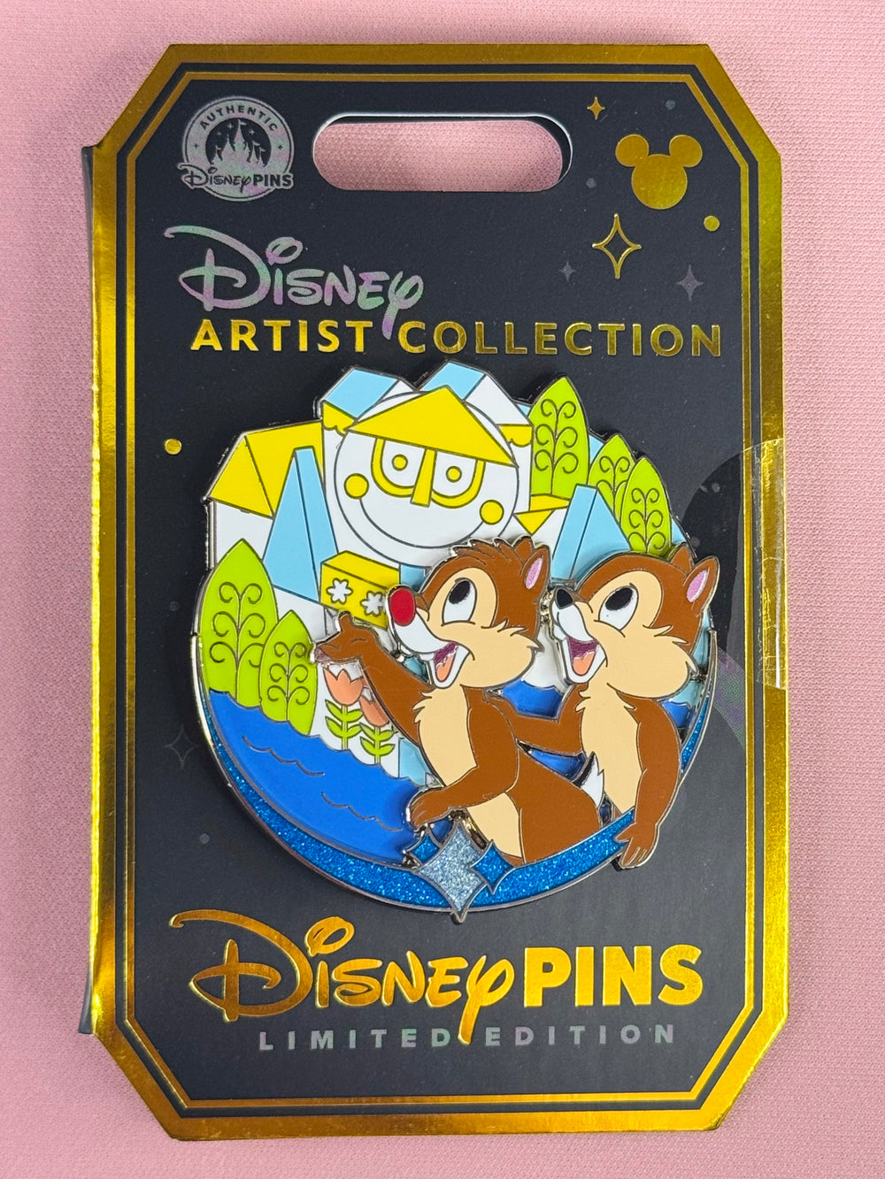 Disney Artist Collection - Chip ’n’ Dale at It’s a Small World