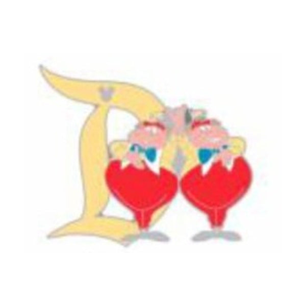 Tweedle Dum and Tweedle Dee 2025 Disneyland Hidden Disney Wave A pin