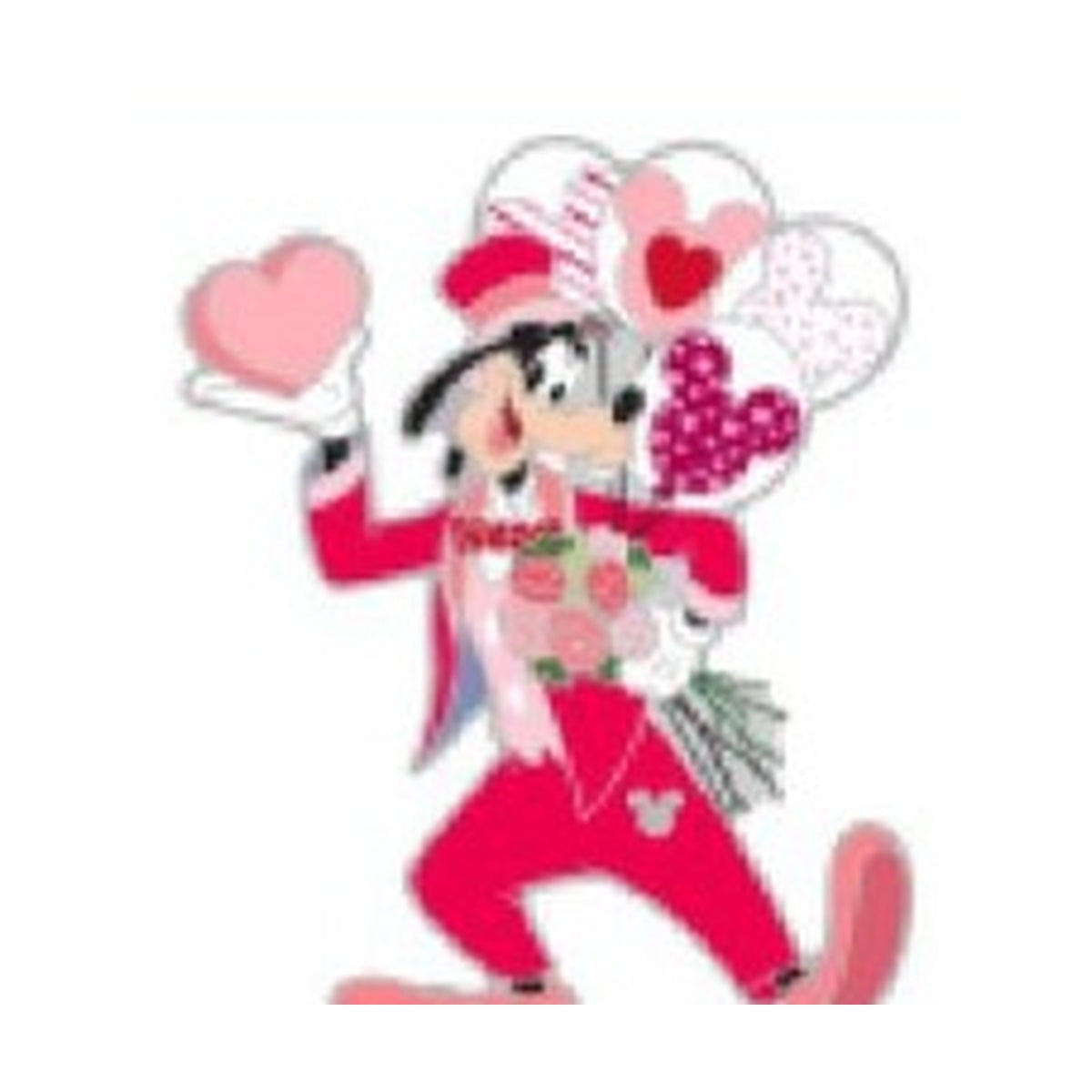 Goofy Valentines Day 2025 Disneyland Hidden Disney Wave A pin
