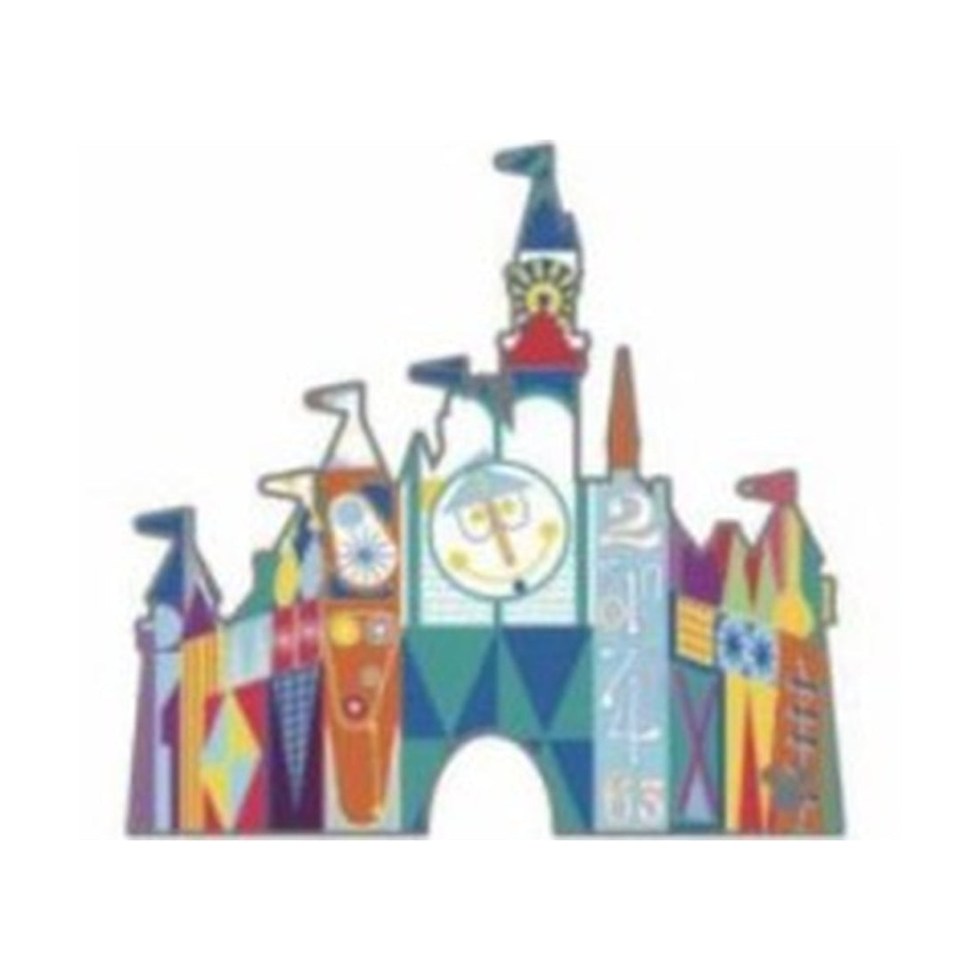 It's a Small World Castles pin
