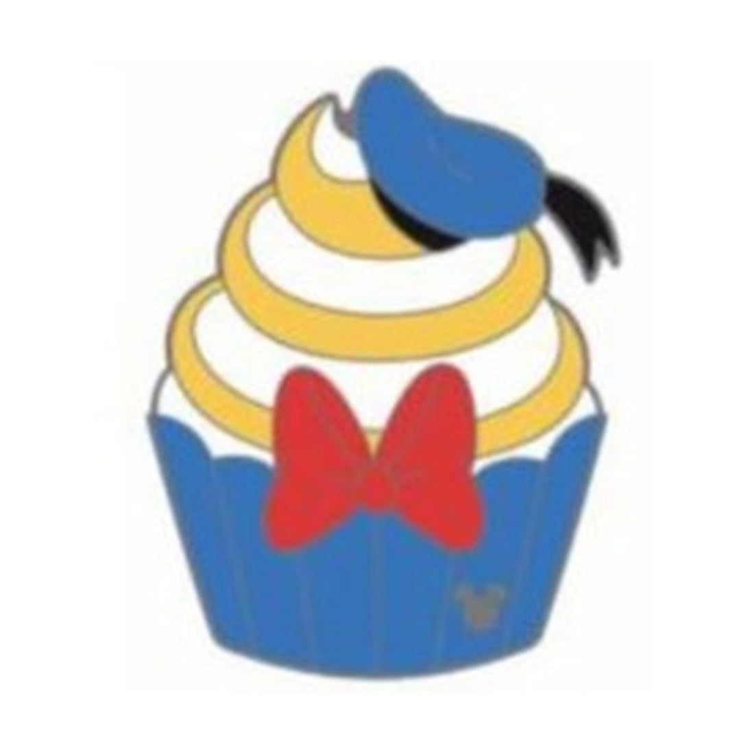 Donald Cupcakes pin