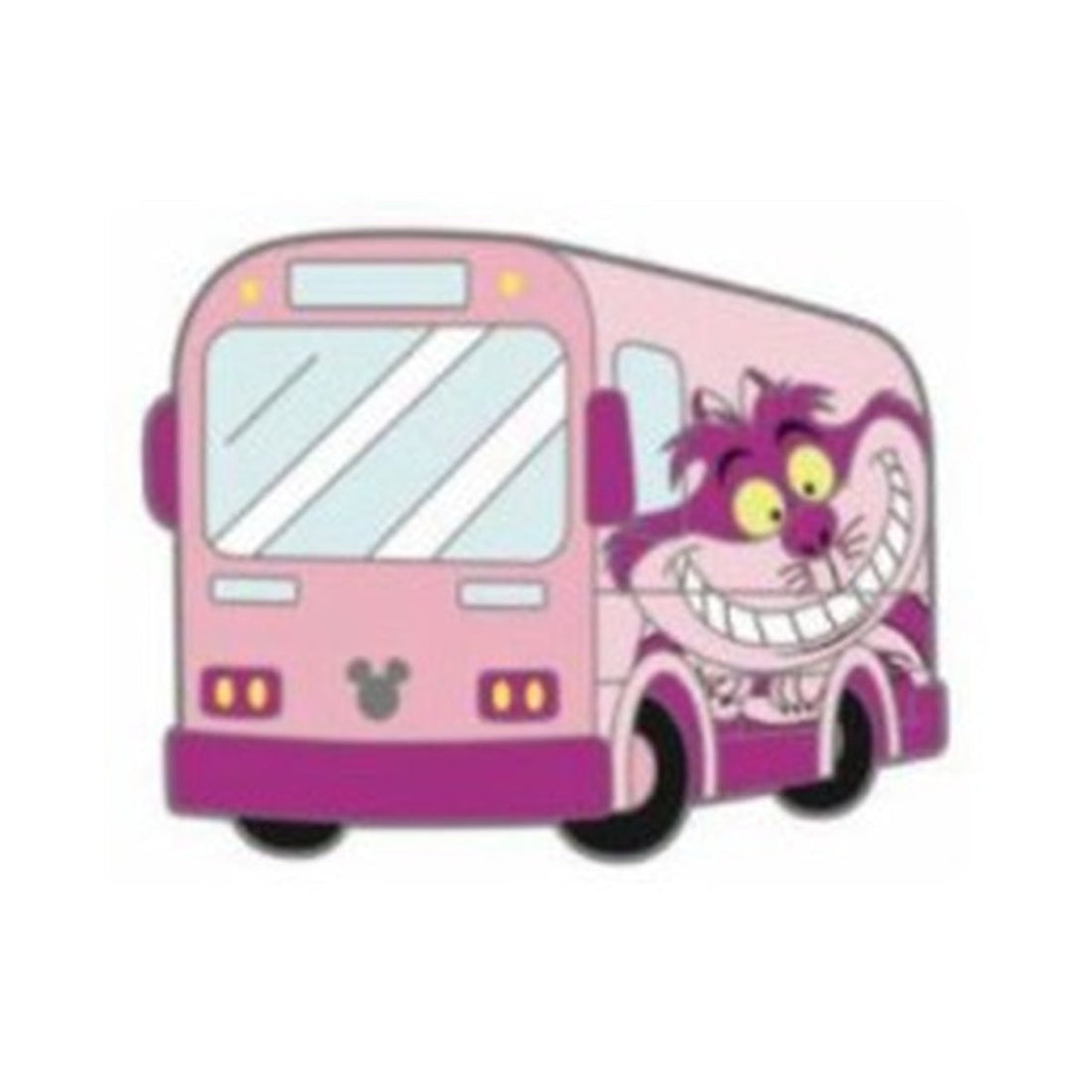 Cheshire Cat Disney Buses pin